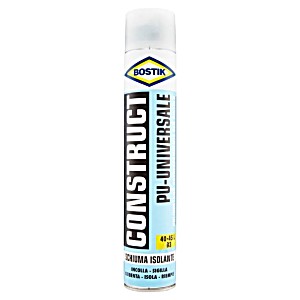 image of Schiuma Riempitiva Construct Pu Universale Bostik 750 ML Da Avvitare
