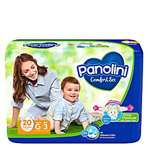 image of Panolini Paal Comfort Sec G Con 20 Unidades
