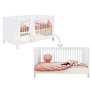 image of Bopita Lucca Bedbank 70X140 - Wit