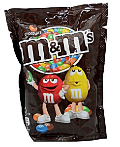 Mars m&m's chocolate large pouch 250g (5000159023283)