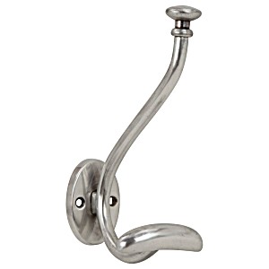 image of Jameson Hook, Antique Silver Nickel, Antique Silver Brass