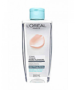 image of L'oreal Paris Skin Expert Rare Flowers Tonik Oczyszczaj Cy Skóra Normalna I Mieszana 200ML