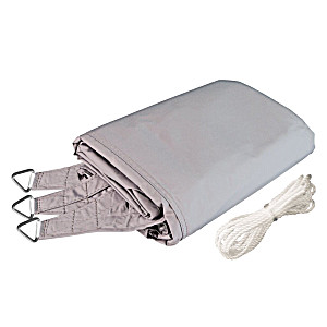 image of Windhager Sonnensegel Cannes, 300 CM, Dreieck, Grau