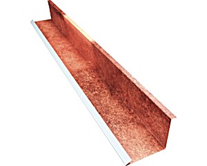 image of Precit Wandanschlublech Fr Metallziegel Spanish Andalusia 1000 X 100 X 115 MM