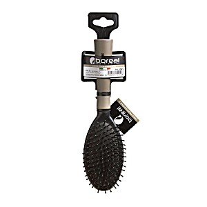 Penumatic oval Hair brush plastic (8006655150123)