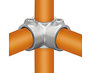 image of Eckstck Buildify Rohrverbinder Fr Gerstrohr Aus Stahl Durchgehend  33 MM