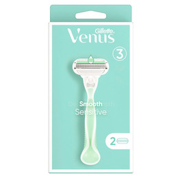 image of Gillette Venus Rasierer Smooth Sensitive Mit 2 Klingen