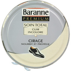 Premium Cirage Boite Metal Incolore Chaussure Cuir Creme (3059940248628)
