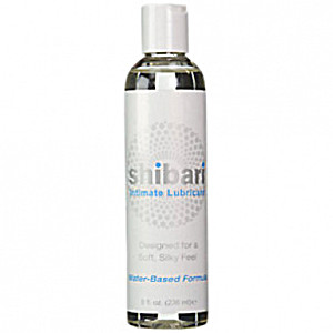 image of Shibari Premium Personal Lubricant, Water Based Lube, 8 Ounce Bottle