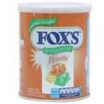 image of Fox's Crystal Clear Candy - Fruit Flavoured, Contains Lemon, Orange, Peach & Apple Natural Flavour, 180 G Tin