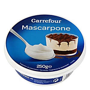 image of Precio De Queso Mascarpone Carrefour 250 G.