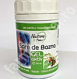 image of Gel Aktiv Sare De Bazna, 250 ML, Natura Plant