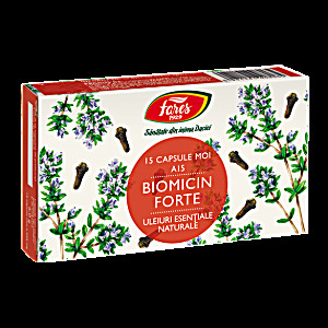 image of Biomicin Forte A15, 15 Capsule, Fares