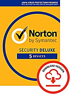image of Norton Security Deluxe 2019 | 5 Devices | Antivirus Included | Pc|mac|ios|android | Auto-renewing Subscription