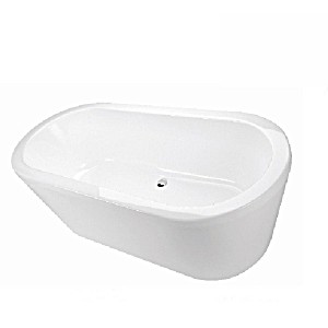 image of Decina Cool Freestanding Bath 1500X750X580MM - White Co1500w