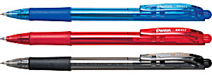 Ручка шар автомат pentel 0.7мм синий, корп.матовый (072512199251)