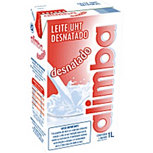image of Leite Desnatado Alimba 1L | Caixa Com 12 Unidades