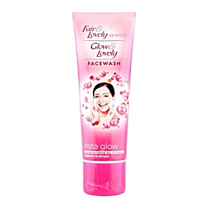 image of Fair &lovely Face Wash Insta Glow 80G