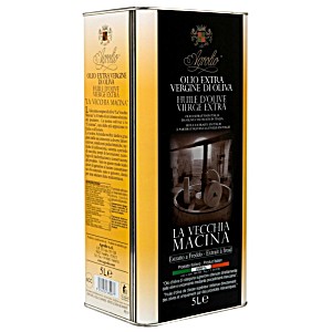 image of Agrolio extra Virgin Olive Oil La Vecchia Macina Can 5l