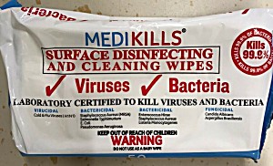 image of Medikills Surface Cleaning Wipes