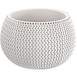 image of Flowerpot With Insert Splofy Bowl White 29CM