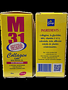 image of M31 Extra Clear Collagen Care Skin Repair Oil