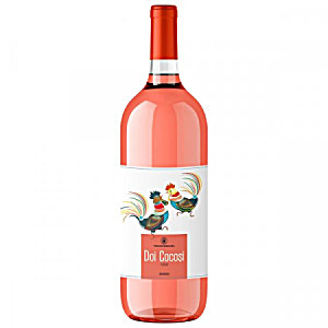 image of Doi Cocosi Vin Rose Demidulce 1.5L