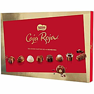 Caja Roja Nestlé - Bombones de Chocolate - 400 gramos 