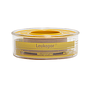 image of Leukopor Esparadrapo Color Piel 1 / 2x5pza