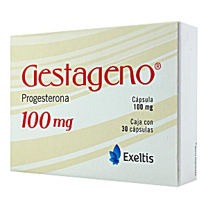 image of Gestageno 100 MG 30 C�psulas