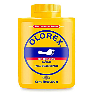 Talco olorex amarillo 130g (7501044217834)