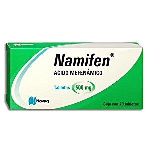 image of Namifen Tab. 500 MG. Caja C / 20