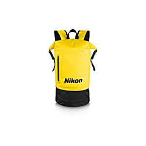 image of Nikon Waterproof Backpack - Yellow / Black