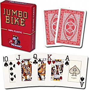 image of Modiano Bike Trophy 2 Corners 100% Plastic Cards