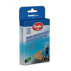 image of Brado Life Travel Plasters In 4 Sizes