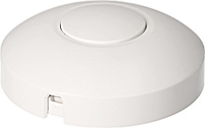 image of Max Hauri Universal-fussdimmer Phasenabschnitt, 100W, Weiss