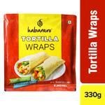 image of Habanero Tortilla Wrap - For Rolls, Wraps & Tacos, 6 PCS 330 G