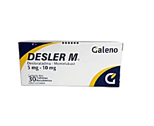 image of Desler M 5MG / 10MG X 30 Tabletas