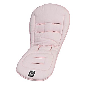 image of Nilo Baby short Stroller Mat Solid Pique Pink