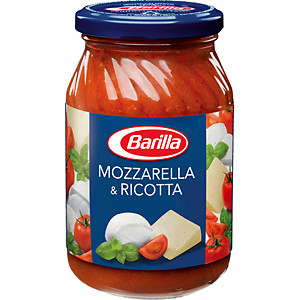 Sauce Italienne Pot Verre Mozzarella Et Ricotta Standard A Rechauffer Mozzarella Et Ricotta (8076809541084)