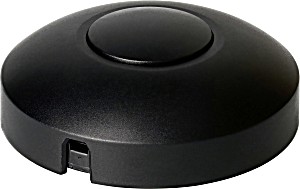 image of Max Hauri Universal-fussdimmer Phasenabschnitt 100W, Schwarz