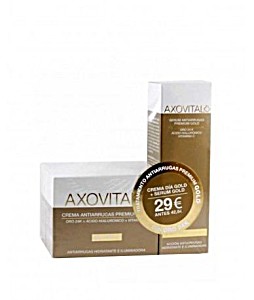 image of Axovital Pack Premium Gold Day Cream SPF 15 + Anti-wrinkle Serum