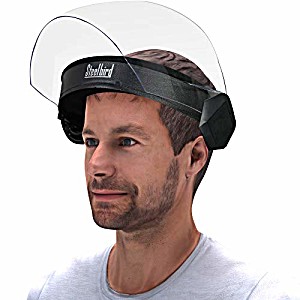 image of Steelbird Ys-99 7wings Unisex Helmet Visor Face Shield, Flip-up Full Face Protector For Each and Everyone (pack of 1)