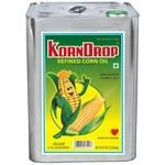 image of Korndrop Refined Corn Oil, 15 L Tin