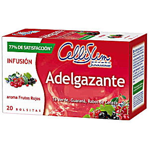 image of Precio De Infusin De T Verde Y Guaran En Bolsitas Cellislim 20 Ud.