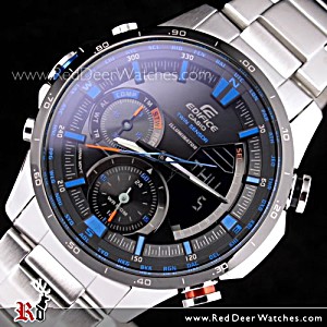 image of Casio Edifice - Reloj Era-300db-1a2 Neon Illuminator Analgico y Digital Para Hombre