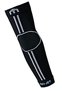 image of Manga - Bracera Deportiva Compresion - Marca Mico - Negro Gris