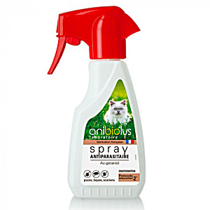 image of Spray Antiparasitaire Chat - 7710105 - Anibiolys