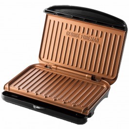 image of George Foreman Elgrill 25811-56 Fit Grill Copper Medium