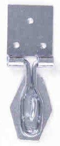 image of Zenith Hasp & Staple Wire Pattern Zinc Plated 65MM